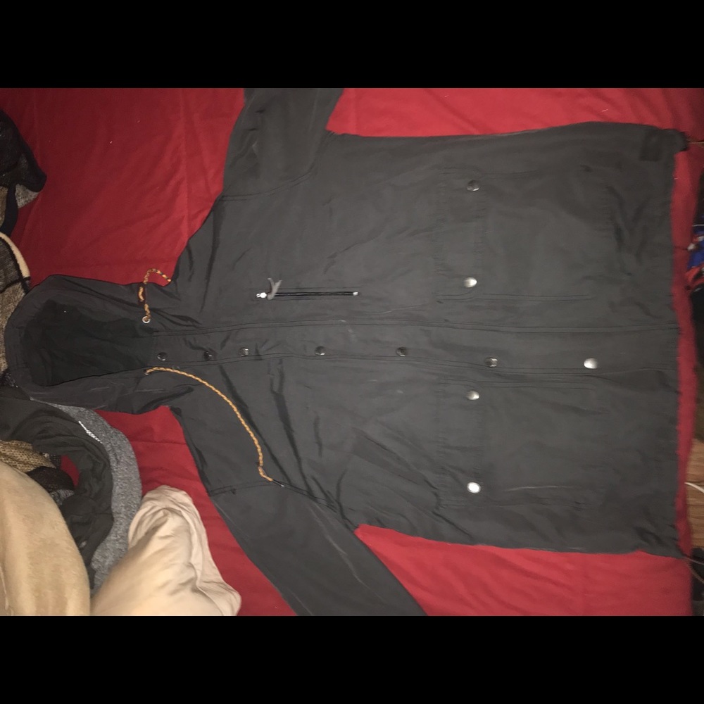 Cotton On, charcoal Gray Zip Up Jacket w Hood